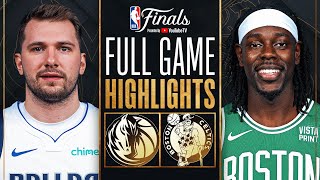 5 MAVERICKS at 1 CELTICS  FULL GAME 2 HIGHLIGHTS  June 9 2024 [upl. by Adalie973]