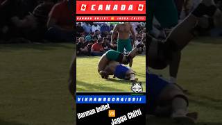 jagga chitti 🆚 Harman bullet top Jaffa in canada 🇨🇦 kabaddi 🔥viralvideo newshort trending [upl. by Astrix925]