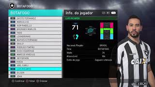 PES 2018  BOTAFOGO  Cópias de base  base copy [upl. by Anoy665]