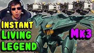 SALVO OF DEATH Behemoth Decay War Robots Mk3 Gameplay WR [upl. by Lalittah805]