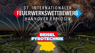 31 Internationaler Feuerwerkswettbewerb 2023  Team Deutschland quotBeisel Pyrotechnikquot • RADIO 21 [upl. by Gnni]