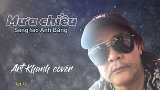 MƯA CHIỀU  st ANH BẰNG  beat TOP HIT karaoke  ART KHANH cover [upl. by Llehcnom]