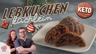 🎄 Schnelle Low Carb LebkuchenKüchlein  Perfekt für Weihnachten [upl. by Lise]