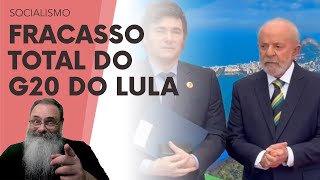 IMPRENSA sem COMIDA e INTERNET DECLARAÇÃO FINAL sem APOIO MAQUIAGEM do RIO e MENTIRA marcam G20 [upl. by Rai974]