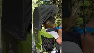 ⛰️Deuter porte bébé comfort kids plus le test‼️ [upl. by Oyam955]