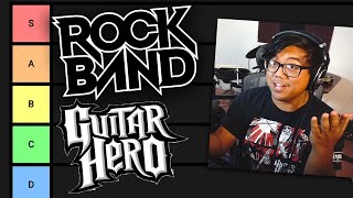 GUITAR HEROROCK BAND TIERLIST Every Game Ranked [upl. by Mcspadden]