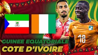 🔴🇬🇶🇨🇮 GUINEE EQUATORIALE  COTE DIVOIRE Direct Live  🇨🇮 LES ELEPHANTS ENTRENT EN LICE  CAN [upl. by Ahsiekyt]