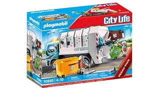 Playmobil Φορτηγό Ανακύκλωσης 70885 [upl. by Auburta]