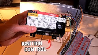 How To Replace Gas Fireplace Ignition Control Not Lighting or Making Humming Buzzing Noise [upl. by Grieve]