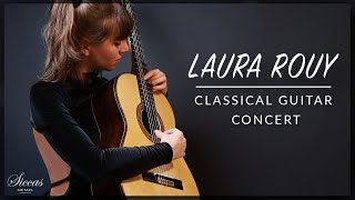 LAURA ROUY  Classical Guitar Concert  Dyens Dowland Brassens Moari  Siccas Guitars [upl. by Eleen]