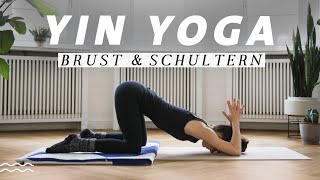 Yin Yoga für Brust Schultern amp den oberen Rücken  Dehnen und Verspannungen lösen  35 Min [upl. by Zeidman]