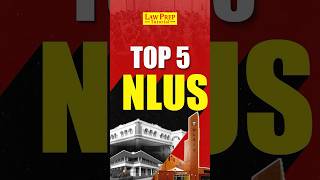 Top 5 National Law Universities ⚖️ NLUs in India  Top 5 NLUs ⚖️🎓 [upl. by Nylirehc]