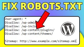 How To Fix Robotstxt In WordPress [upl. by Hubert]