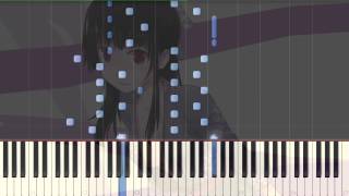 Sankarea OP Esoragoto Piano Synthesia Tutorial [upl. by Meridel]