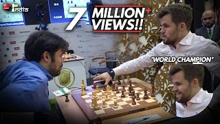 The game that made Magnus Carlsen the World Rapid Champion 2019 [upl. by Aihsa342]