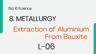 Extraction of Aluminium From Bauxite L6 [upl. by Cowen]