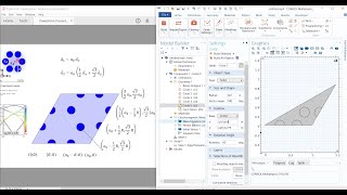 Triangular Hexagonal photonic crystal using COMSOL  Band Diagram simulation [upl. by Genvieve]