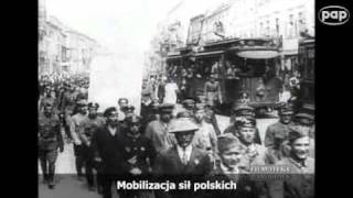 Wojna polskobolszewicka 1920 roku [upl. by Ylrevaw]