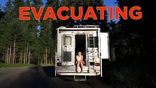 Evacuating Central Oregon in My Truck Camper [upl. by Aubrette981]