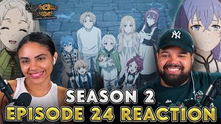 RUDEUS GETS HIS WISH  Mushoku Tensei Season 2 Episode 24 Reaction [upl. by Philipson827]