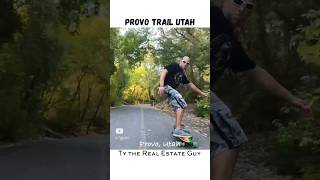 Longboarding Provo Canyon Trail UTAH Best Things To Do [upl. by Damek530]