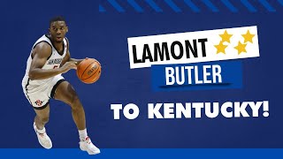 Kentucky gets one of the best defensive guards in the nation with Lamont Butler [upl. by Bigford520]