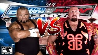 WWE Smackdown vs Raw 2007 Tazz vs Bam Bam Bigelow [upl. by Chilton]