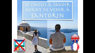 SANTORIN  10 choses à savoir avant dy aller  ft Mi Amor [upl. by Maag]