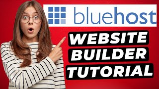 Bluehost Website Builder Tutorial 2024 🔥 Build A Website Step by Step [upl. by Nilo]