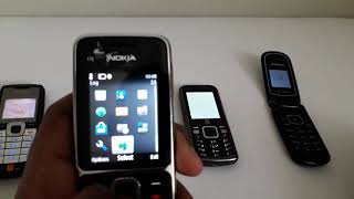 Nokia 2610 vs C201 vs ZTE F102 vs Samsung GTE1150i  Speed Comparison [upl. by Parry]