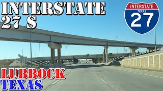 I27 South  Lubbock  Texas  4K Highway Drive [upl. by Ulda]