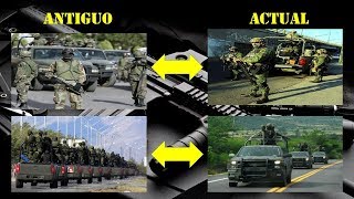 Ejercito Mexicano Antiguo VS Ejercito Mexicano Actual [upl. by Britton]