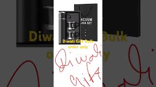 Vacum Flask diwali gift Customised flask water bottle with cup cuatomised [upl. by Arres797]