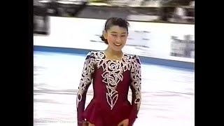 伊藤みどり Midori Ito 1991 Lalique Trophy  Free Skating [upl. by Adoc]