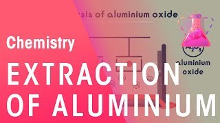 Extraction Of Aluminium Using Electrolysis  Environmental Chemistry  FuseSchool [upl. by Gnehp366]