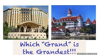 Comparing Disneys Grand Destino Tower and Grand Floridian Resort VlogWalt Disney World 8324 [upl. by Wilkins321]