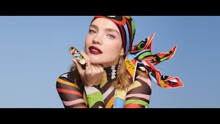 Natalia Vodianova  Guerlain x Pucci Fall Make Up Collection [upl. by Releehw]