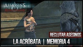 Assassins Creed Revelations  Walkthrough  Reclutar Asesinos  La acróbata 4 100 [upl. by Erinna]