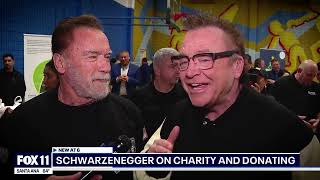 Why Arnold Schwarzenegger Gives Back [upl. by Hadria]