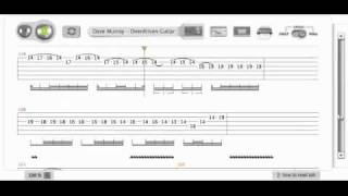 Iron Maiden Fear Of The Dark Guitar Lesson Tab [upl. by Nolat595]