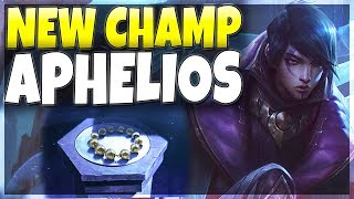 NEW CHAMPION APHELIOS REVEALED New ADC Made By CertainlyT  League of Legends [upl. by Aizatsana]