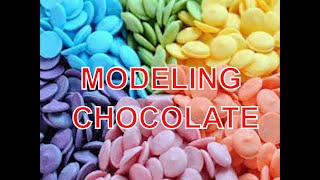 MODELING CHOCOLATE RECIPE  How To Make Modeling Chocolate [upl. by Gonzalez252]