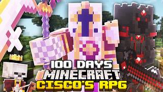 I Survived 100 Days in Ciscos Medieval RPG in Minecraft [upl. by Gan]