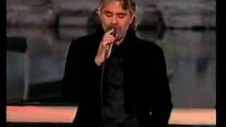 Andrea Bocelli quotBesame Muchoquot Live on stage in Tuscany [upl. by Nalyd560]