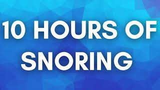 Snoring Sound Effect 10 Hours [upl. by Ynafets]