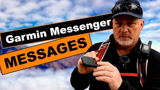 How to Message on the Garmin inReach Messenger [upl. by Solorac253]