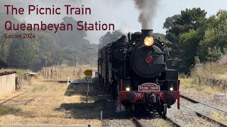 The Picnic Train at Queanbeyan Station [upl. by Ellohcin]