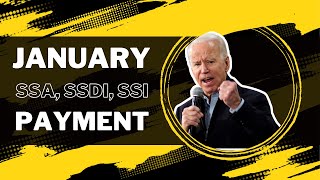 Social Security Payment Schedule for January 2024  SSA SSDI SSI [upl. by Skees336]