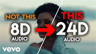 Rihanna  Diamonds 24D Audio  Not 8D16D🎧 [upl. by Schreib]