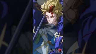 Sasaki Kojiro vs Poseidon Record of Ragnarok anime recordofragnarok amv shorts [upl. by Franzen595]